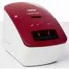 Image de Brother QL-600R Imprimante détiquettes thermique directe 300 x 600 dpi Largeur des étiquettes (max.): 62 mm USB