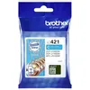 Image de Brother LC421C, Cartouche d’Encre tranparente Originale, Cyan