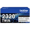 Image de Brother Cassette de toner TN-2320TWIN TN2320TWIN dorigine noir 2600 pages