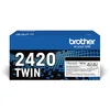 Image de Brother TN2420TWIN | Lot de 2 TN2420 | Cartouche de Toner Original | Noir | Norme ISO jusqu'à 2 x 3000 Pages