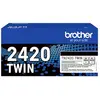 Image de Brother Cassette de toner TN-2420TWIN TN2420TWIN dorigine noir 3000 pages