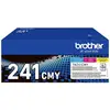 Image de Brother Cassette de toner TN-241CMY TN241CMY dorigine cyan, magenta, jaune 1400 pages