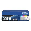 Image de Brother TN248VAL Multipack - 4er-Pack - Schwarz, Gelb, Cyan, Magenta - original - Box - Tonerpatrone - f?r Brother DCP-L3515, L3520, L3555, L3560, HL-L3220, L3240, MFC-L3740, L3760, L8340, L8390 (TN2