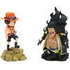 Image de Banpresto Portgas D. Ace Vs Marshall D. Teach One Piece Figurine d'action à Collectionner World Collectable Log Stories 8 cm Multicolore Idéal pour Les Fans d'Anime
