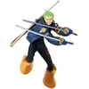 Image de Statue Zoro avec Costume Tête D' uf Katanas 16 Cm