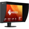 Image de EIZO ColorEdge CG2700X Moniteur Graphique 68,4 cm (27 Pouces) (HDMI, hub USB, USB-C, LAN RJ-45, commutateur KVM, DisplayPort, 3840 x 2160 (4K UHD), 99% AdobeRGB, 98% DCI-P3) Noir