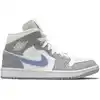 Image de Air Jordan 1 Mid Wolf Grey Aluminum EU:43