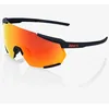 Image de Lunettes vélo 100% Racetrap Soft Black rouge