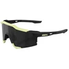 Image de Lunettes vélo 100% Speedcraft Soft Tact Glow / Black Mirror Lens noir