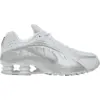 Image de Nike Shox R4 White Metallic Silver 2024