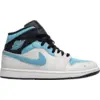 Image de Air Jordan 1 Mid SE Summit White Blue Chill