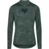 Image de Maillot VTT manches longues Fox Ranger Tru Dri vert foncé XL