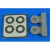 Image de Spitfire Mk.I wheels (5-Spoke) & paint masks f. Tamiya - 1:48e - Aires