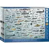 Image de Puzzle 2000 piÃ¨ces : Evolution of Military Aircraft
