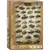 Image de Puzzle 1000 piÃ¨ces : Chars d'assaut de la Seconde Guerre Mondiale