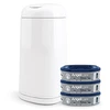 Image de Angelcare Starter Pack Dress Up + 3 Recharges - Laquée Blanche