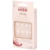 Image de Kiss Salon Acrylic Faux ongles French Nude Taille M