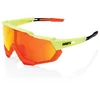 Image de Lunettes vélo 100% Speedtrap Oxyfire Hiper Red jaune orange