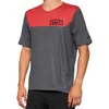 Image de Maillot VTT manches courtes 100% Airmatic Series gris foncé S