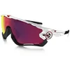 Image de Lunettes vélo Oakley Jawbreaker Polished White/Prizm Road