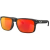 Image de Lunettes vélo Oakley Holbrook Black Camo Prizm Ruby noir