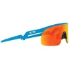 Image de Lunettes vélo Oakley Resistor Sky Blue Prizm Ruby bleu