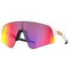 Image de Lunettes vélo Oakley Sutro Lite Sweep Matte White Prizm Road blanc