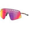 Image de Lunettes vélo Oakley Sutro TI Sweep Matte Gunmetal Prizm Road noir