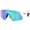 Image de Lunettes vélo Oakley Stunt Devil Matte White Prizm Sapphire blanc