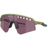 Image de Lunettes vélo Oakley Sutro Lite Sweep Tour de France 2026 Transparent Fern / Prizm Road Black noir