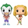 Image de 2-PACK THE JOKER BEACH ET HARLEY QUINN / SUPER HEROES / FIGURINE FUNKO POP / EXCLUSIVE