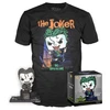 Image de T-SHIRT M AVEC POP JOKER JIM LEE / SUPER VILLAINS / FIGURINE FUNKO POP