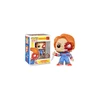 Image de CHUCKY HALF BATTLE DAMAGED / CHILD'S PLAY 3 / FIGURINE FUNKO POP / EXCLUSIVE SPECIAL EDITION