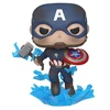 Image de CAPTAIN AMERICA AVEC BOUCLIER CASSE / AVENGERS ENDGAME / FIGURINE FUNKO POP