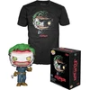 Image de T-SHIRT M + POP JOKER / THE JOKER / FIGURINE FUNKO POP