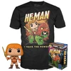 Image de T-SHIRT M AVEC POP HE MAN / LES MAITRES DE L'UNIVERS / FIGURINE FUNKO POP