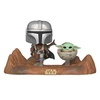 Image de THE MANDALORIAN WITH THE CHILD / STAR WARS MOVIE MOMENTS / FIGURINE FUNKO POP