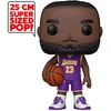 Image de LEBRON JAMES MAILLOT VIOLET SUPER OVERSIZED / LOS ANGELES LAKERS / FIGURINE FUNKO POP