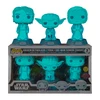 Image de 3 PACK ANAKIN,YODA,OBI-WAN / STAR WARS / FIGURINE FUNKO POP / EXCLUSIVE SPECIAL EDITION / GITD