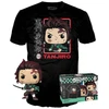 Image de T-SHIRT L AVEC POP TANJIRO KAMADO / DEMON SLAYER / FIGURINE FUNKO POP / EXCLUSIVE SPECIAL EDITION