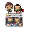 Image de 2 PACK TANJIRO ET NEZUKO / DEMON SLAYER / FIGURINE FUNKO POP