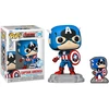 Image de CAPTAIN AMERICA 60 TH / THE AVENGERS BEYOND EARTHS MIGHTIEST / FIGURINE FUNKO POP / EXCLUSIVE SPECIAL EDITION