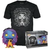 Image de T-SHIRT S AVEC POP EMILY BLACKLIGHT / CORPSE BRIDE / FIGURINE FUNKO POP