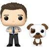 Image de CHRIS TRAEGER WITH CHAMPION / PARKS AND RECREATION / FIGURINE FUNKO POP