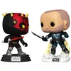 Image de 2 PACK DARTH MAUL VS PRE VIZSLA / STAR WARS THE MANDALORIAN / FIGURINE FUNKO POP / EXCLUSIVE SPECIAL EDITION