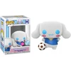 Image de CINNAMOROLL WITH SOCCER BALL / HELLO KITTY / FIGURINE FUNKO POP / EXCLUSIVE SPECIAL EDITION / FLOCKED