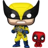 Image de WOLVERINE WITH BABYPOOL / DEADPOOL AND WOLVERINE / FIGURINE FUNKO POP