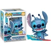 Image de STITCH ON SURFBOARD / LILO ET STITCH / FIGURINE FUNKO POP / EXCLUSIVE SDCC 2025