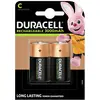 Image de Duracell PreCharged Pile rechargeable LR14 (C) NiMH 3000 mAh 1.2 V 2 pc(s)