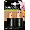 Image de Duracell PreCharged Pile rechargeable LR20 (D) NiMH 3000 mAh 1.2 V 2 pc(s)